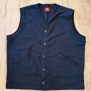 Vans Knit Button-Up Vest